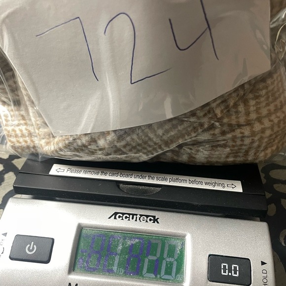 LA MIEL Gray Tan Plaid Shirt Jacket Women's Small - Picture 10 of 10